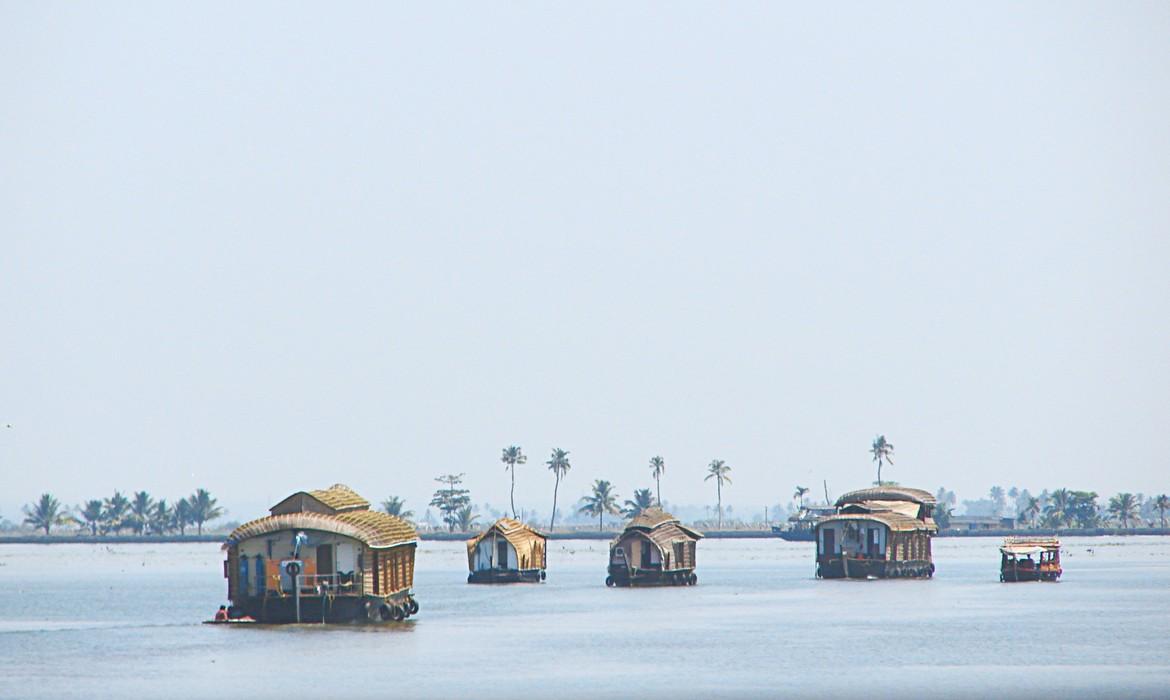 Houseboats, Vembanad Lake