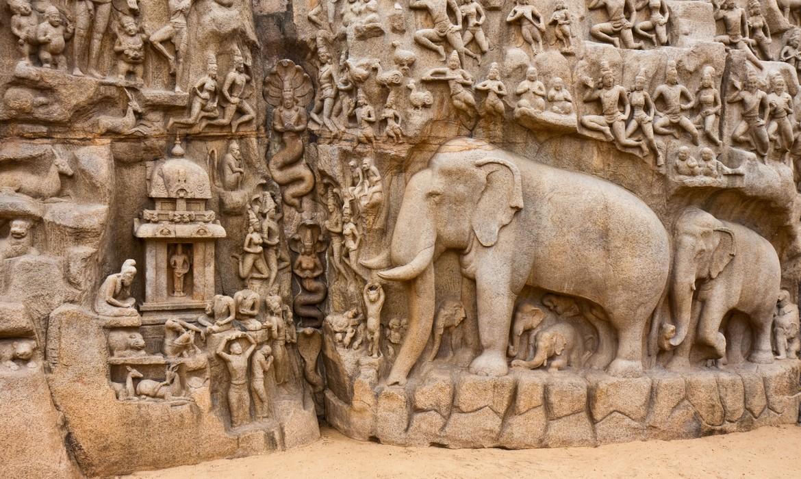 Carvings, Mahabalipuram