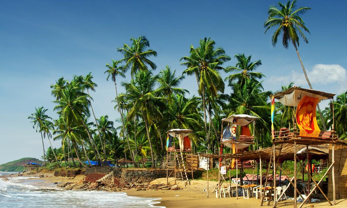 Beach huts, Goa