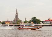 Bangkok's klongs by long-tail boat