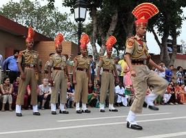 Wagah border ceremony, Amritsar