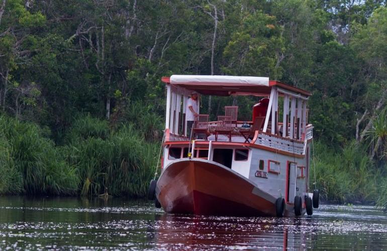 Boat, Rimba Lodge