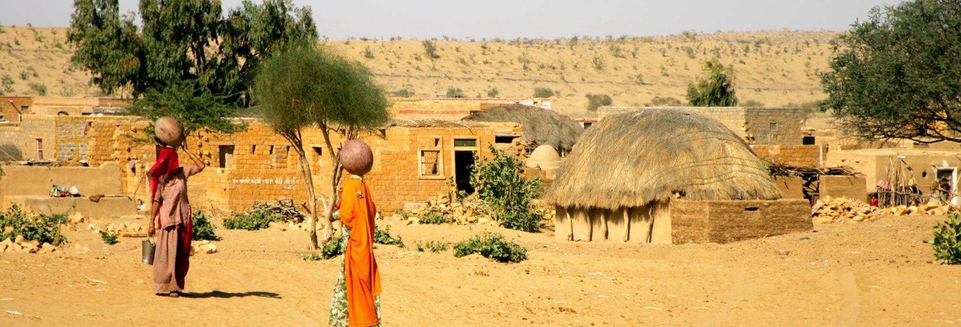 Village life, Rajasthan, India