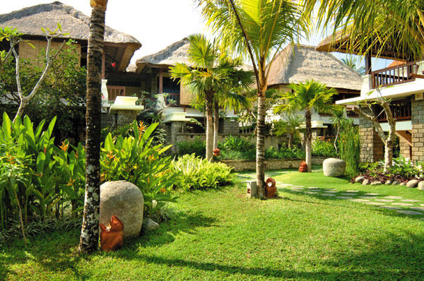Front view, Kori Ubud Resort
