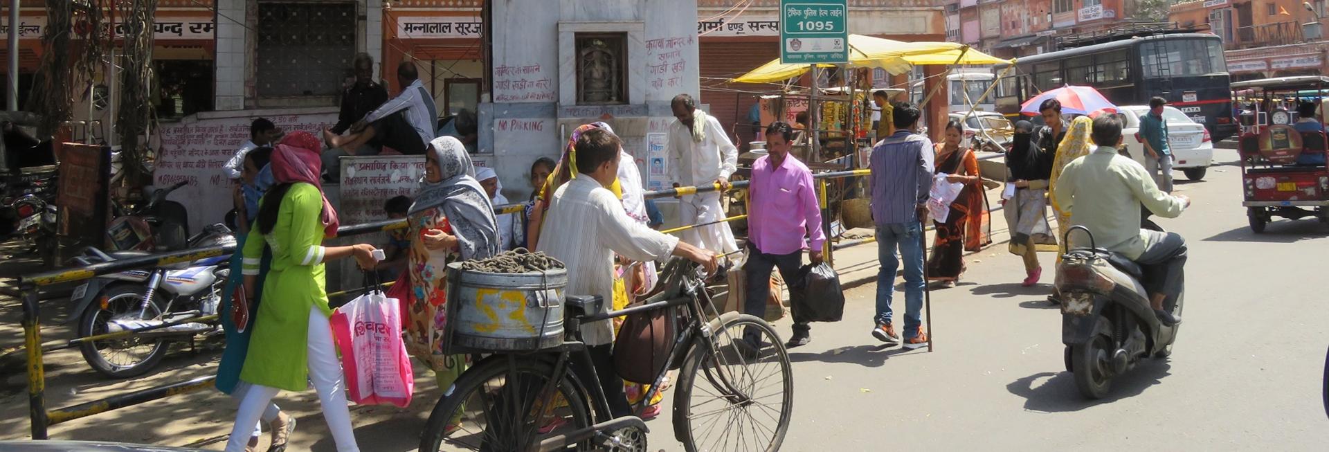 Pink City walking tour, Jaipur