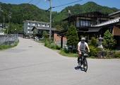 Cycle in the Japanese Alps