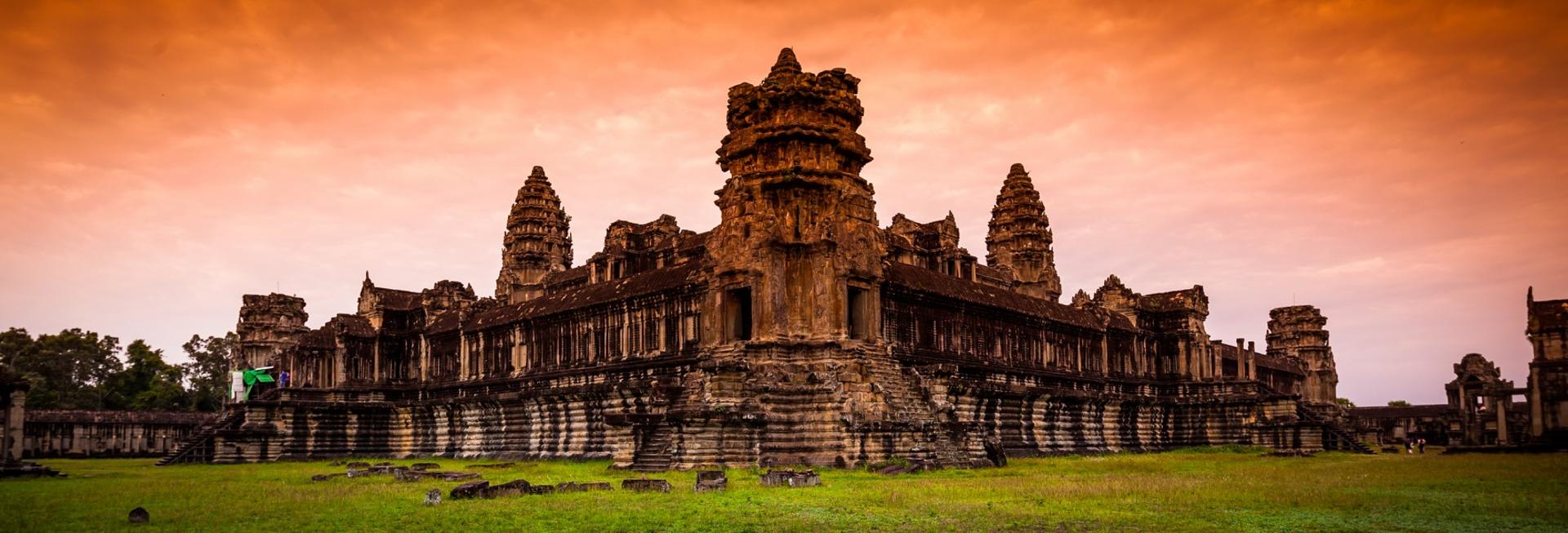 Dawn at Angkor Wat