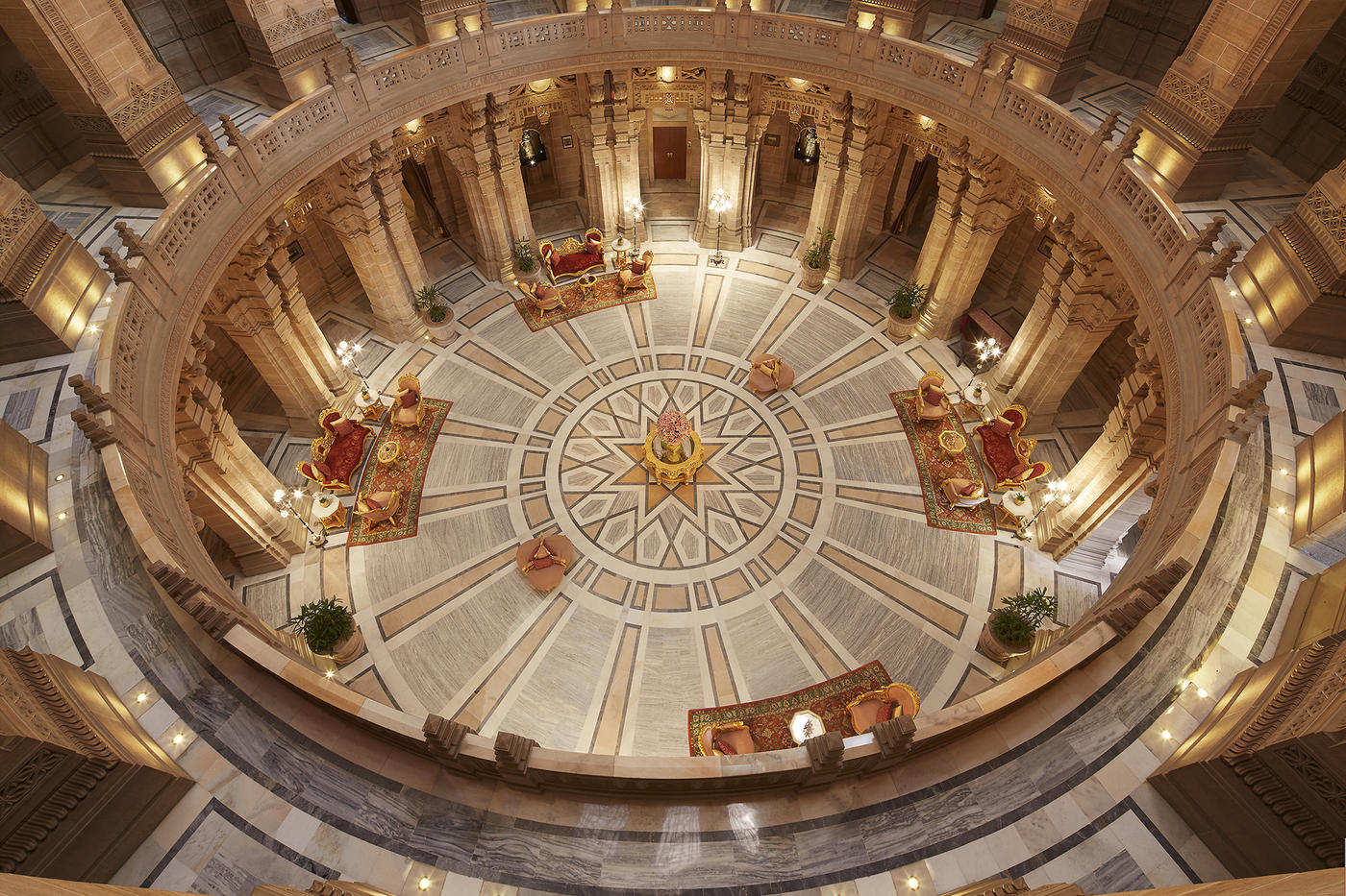 Atrium, Umaid Bhawan