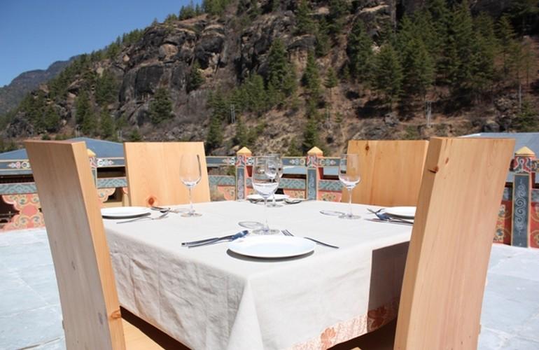 Terrace, Udumwara Resort