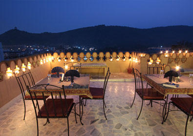 Terrace, Bundi Vilas