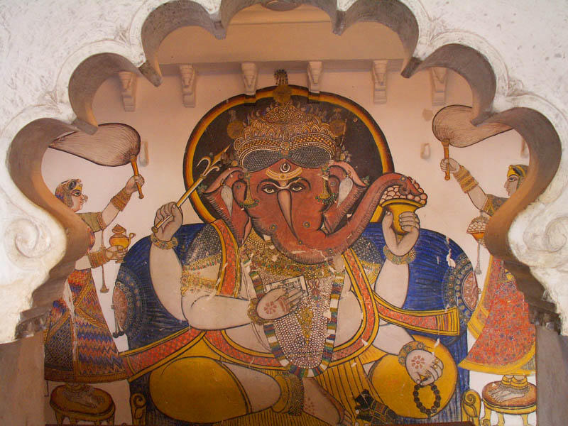 Mural, Deogarh Mahal