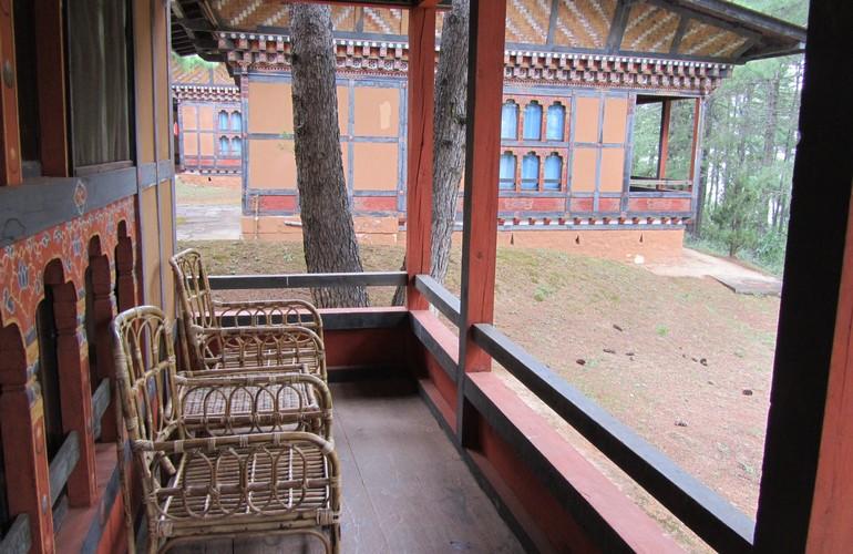 Balcony, Hotel Olathang