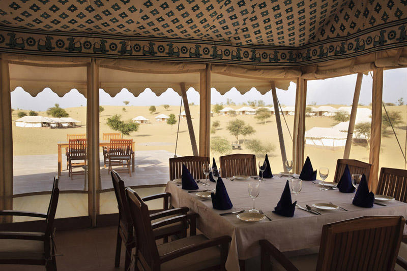 Dining Tent, Samsara Desert Camp