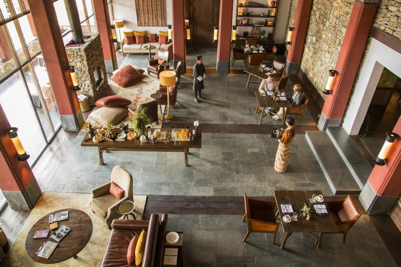 Dining Room, Gangtey Lodge