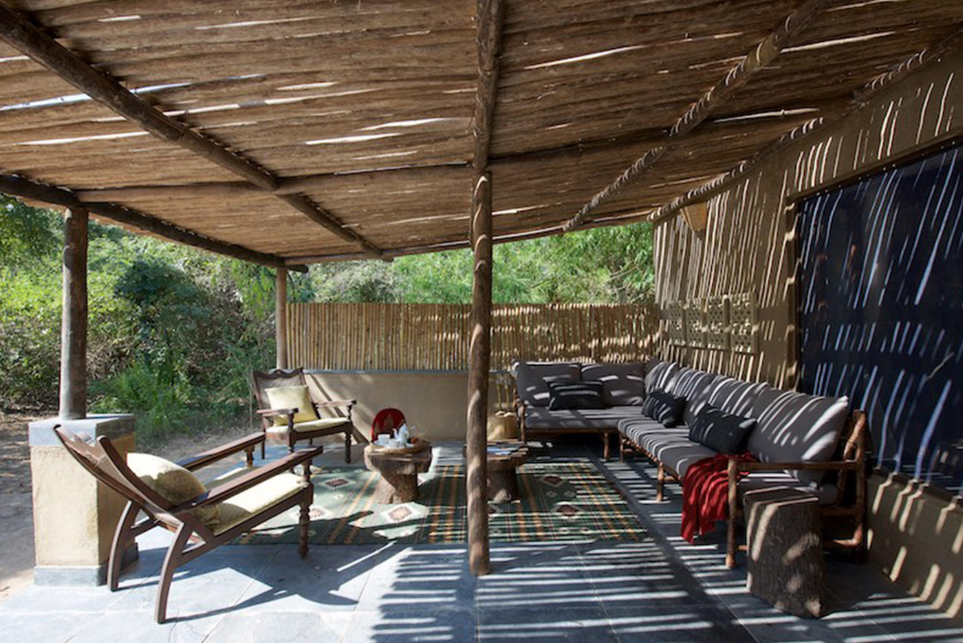 Shaded Terrace, Forsyth Lodge