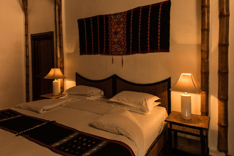 Bedroom, Diphlu River Lodge
