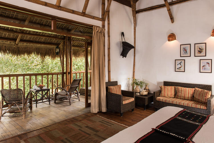 Cottage Interior, Diphlu River Lodge