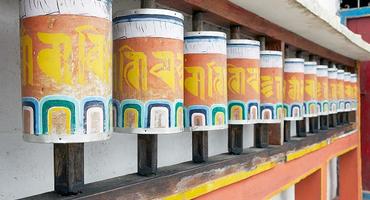 Prayer wheels, Kalimpong