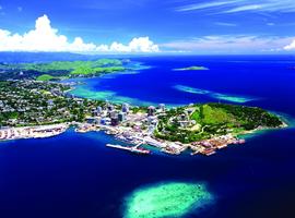 Aerial view, Port Moresby