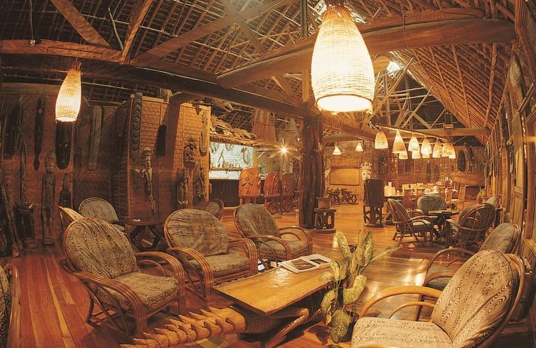 Lounge, Karawari Lodge
