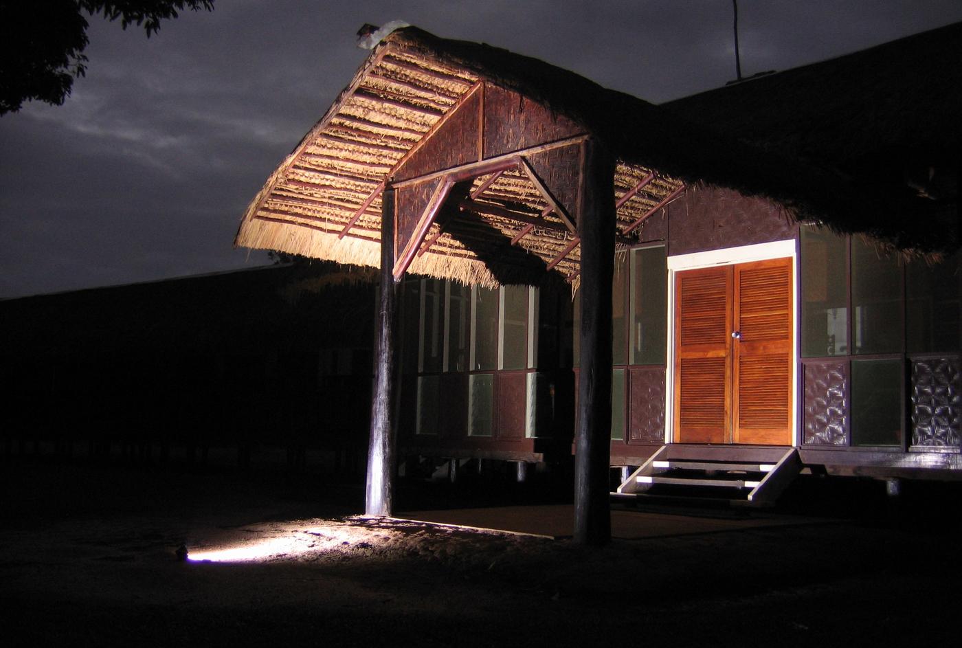 Entrance, Bensbach Wildlife Lodge
