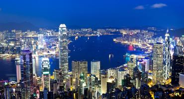 Hong Kong at night