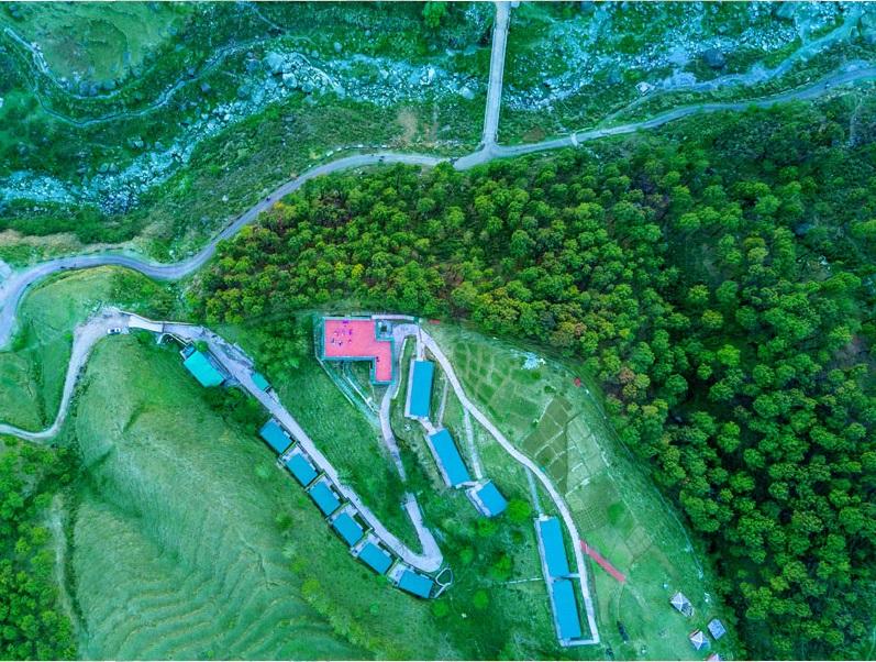 Bird's Eye View, Rakkh Resort
