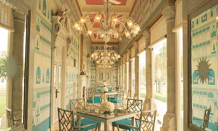 Dining Area, Sujan Rajmahal Palace