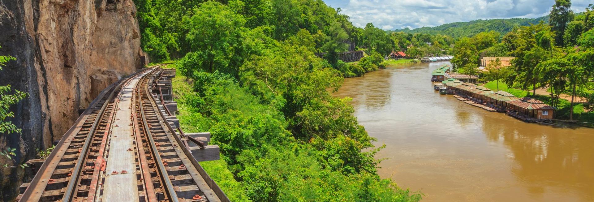 Railway track, Kanchanaburi
