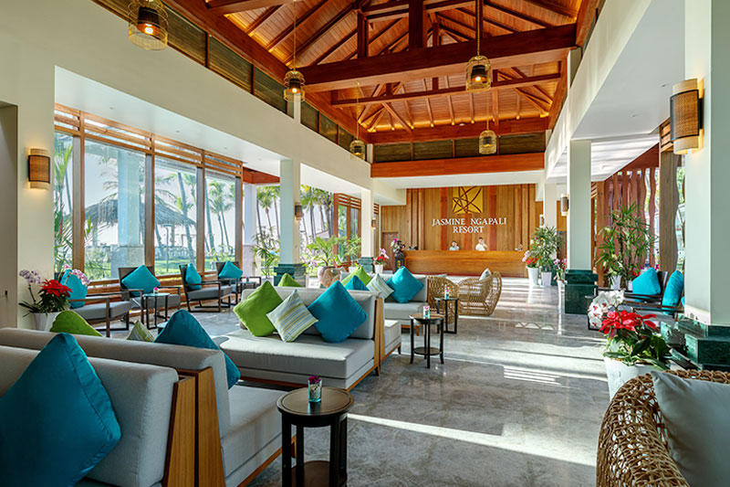Lobby, Jasmine Ngapali Resort