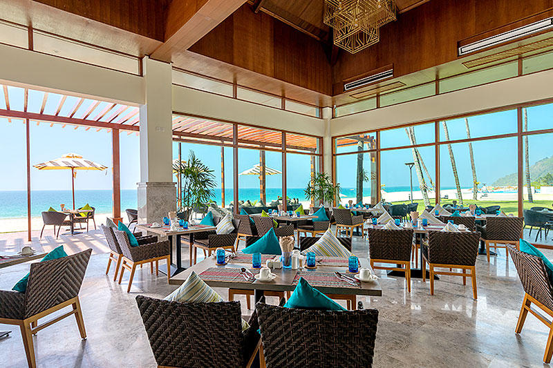 Restaurant, Jasmine Ngapali Resort