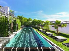 Infinity pool, The Siam Hotel, Bangkok