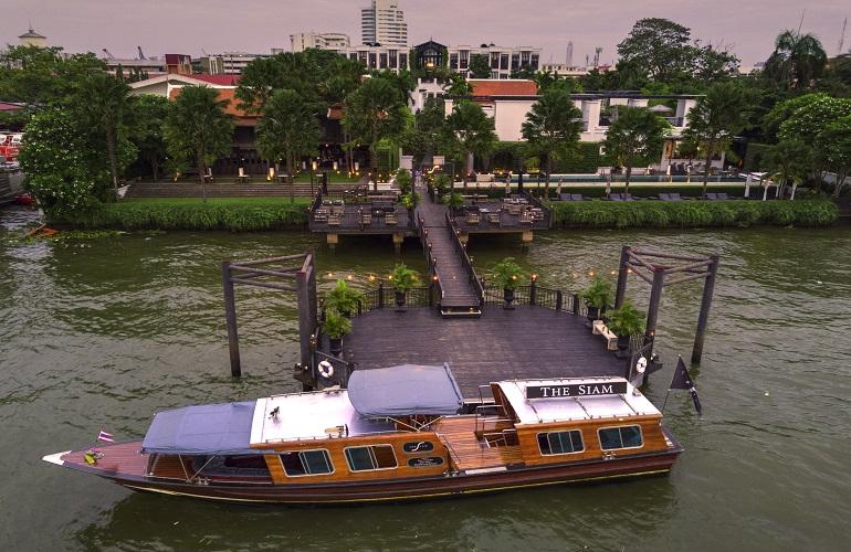 Sunset cruise, Siam Hotel, Bangkok