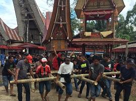 Toraja funeral ceremony