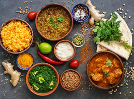 Traditional Indian dishes, India