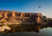 Zip-lining in Rajasthan