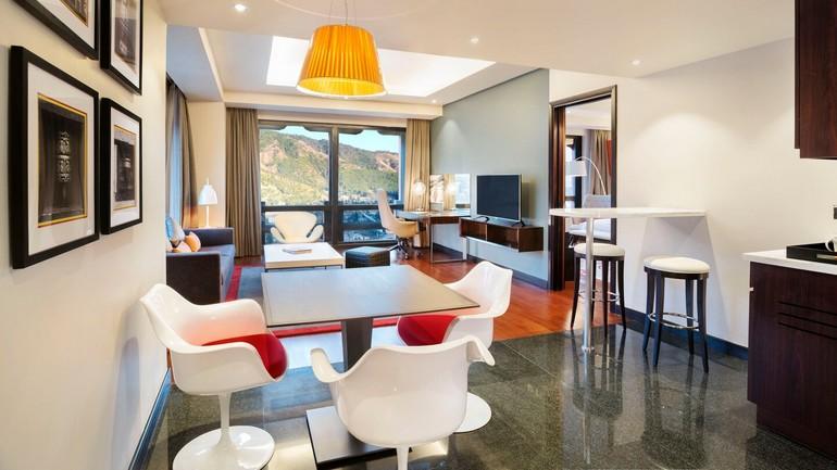 Living Room, Junior Suite, Le Meridien Thimphu
