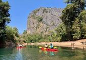 Kayaking the Hin Boun River