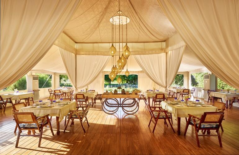 Dining Tent, Chamba Camp Thiksey