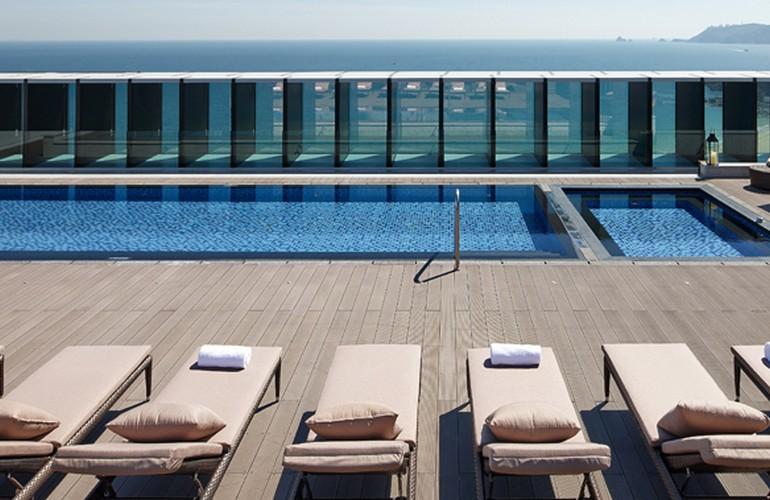 Rooftop Swimming Pool, Shilla Stay Haeundae