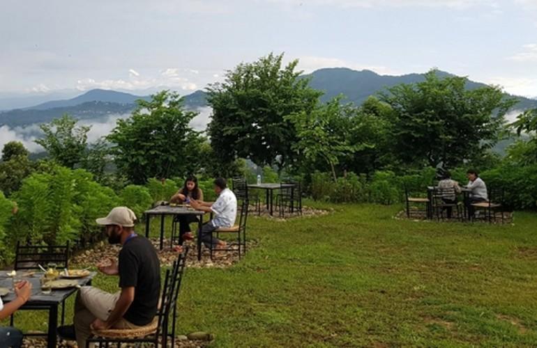 Outdoor area, Gorkha Gaun Resort