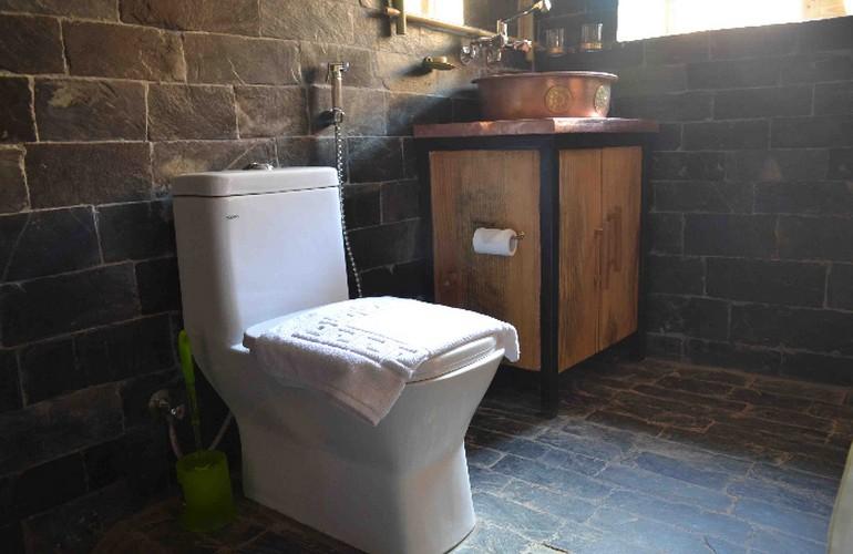 Bathroom, Gorkha Gaun Resort