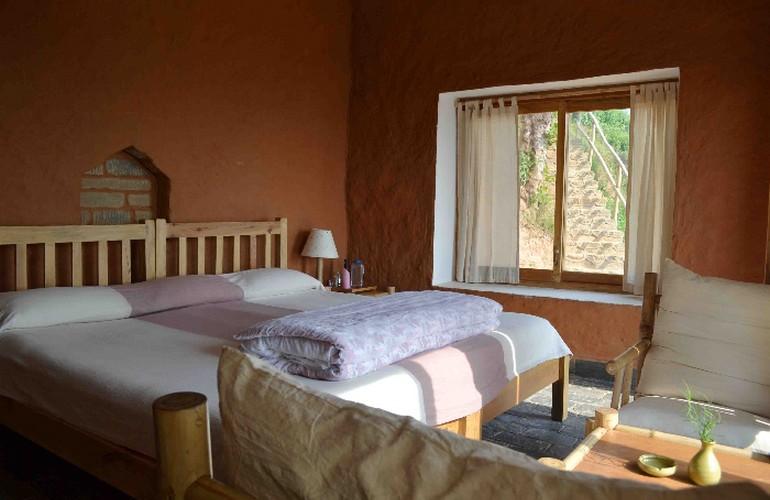 Bedroom, Gorkha Gaun Resort