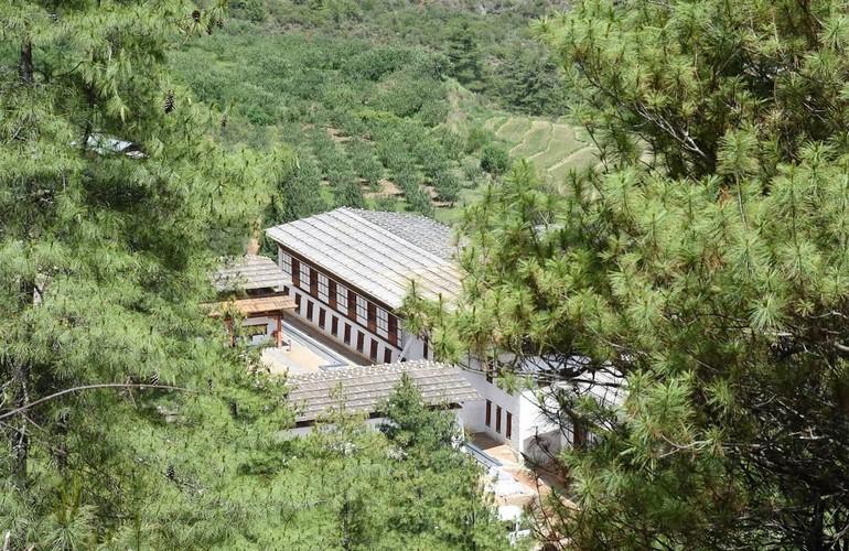 Aerial view, Bhutan Spirit Sanctuary