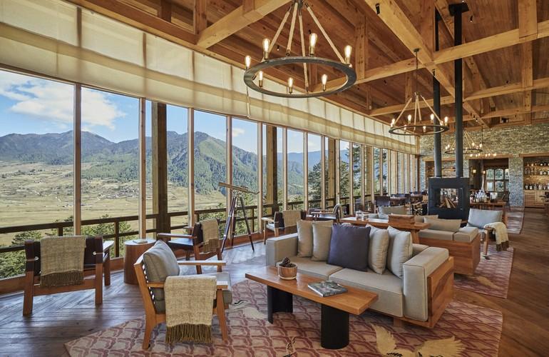 Living Area, Six Senses Gangtey