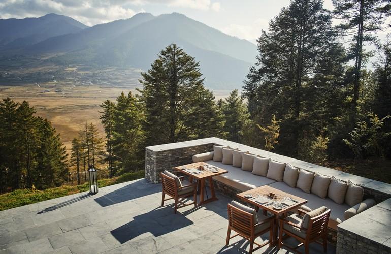 Terrace, Six Senses Gangtey