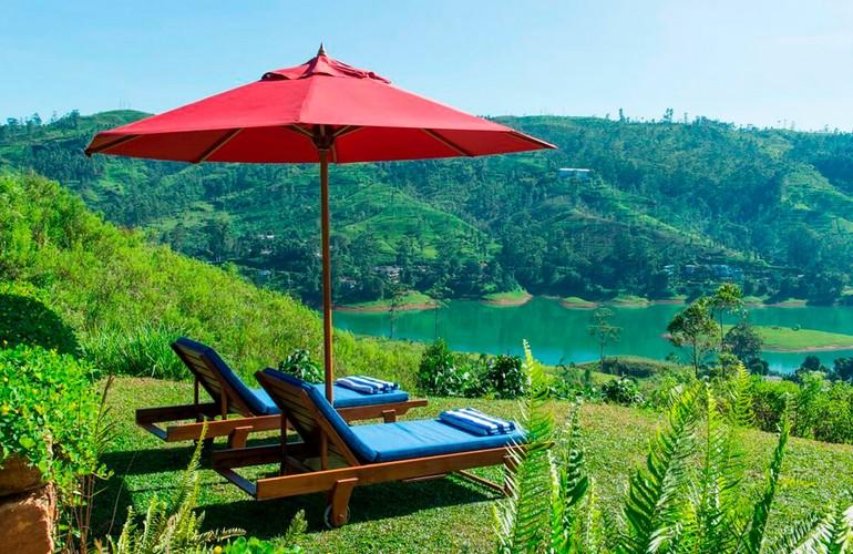 Pool chairs, Camellia Hills