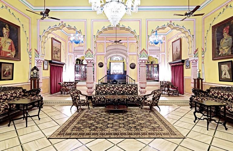 Reception, Narain Niwas Palace