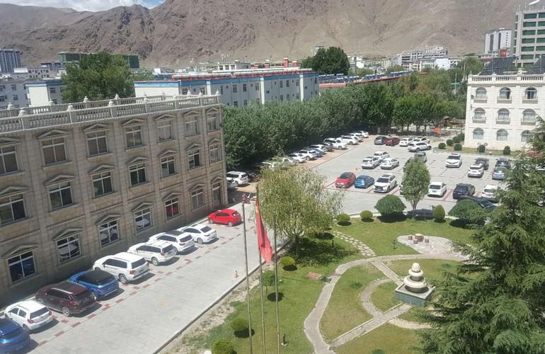Views from the hotel, Tsedang Hotel 