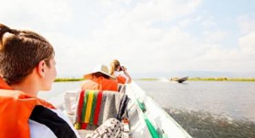 Family holiday at Inle Lake, Myanmar